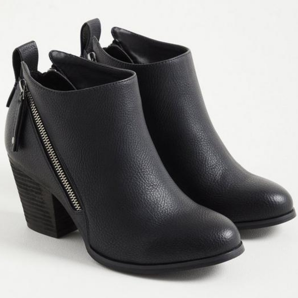 Torrid Side Zip Heel Bootie (8WW)